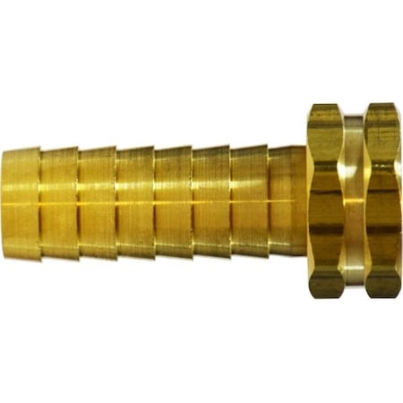 Midland Industries 30507 0.75 X 0.75 In. Hose Barb X Female Garden Hose 2 In. Shank Swivel Adapter